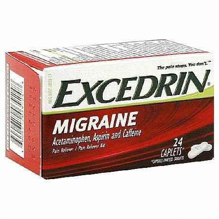 Excedrin Excedrin Migraine Caplets 24 Ct in the Over the Counter Medicines  department at