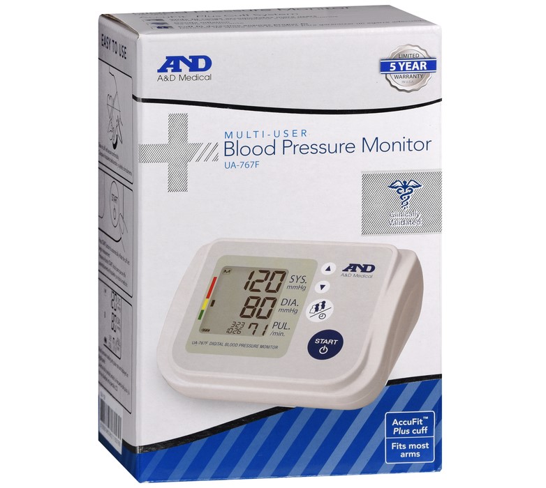 A&D Medical UA-767F Multi-User Blood Pressure Monitor